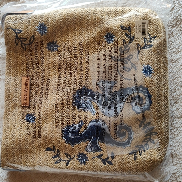 Vera Bradley Bags Vera Bradley Straw Seahorse Crossbody Poshmark